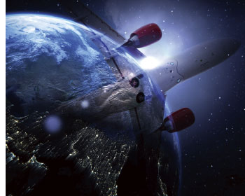 航空宇宙分野におけるCFRPの用途